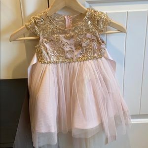 Rose gold dress